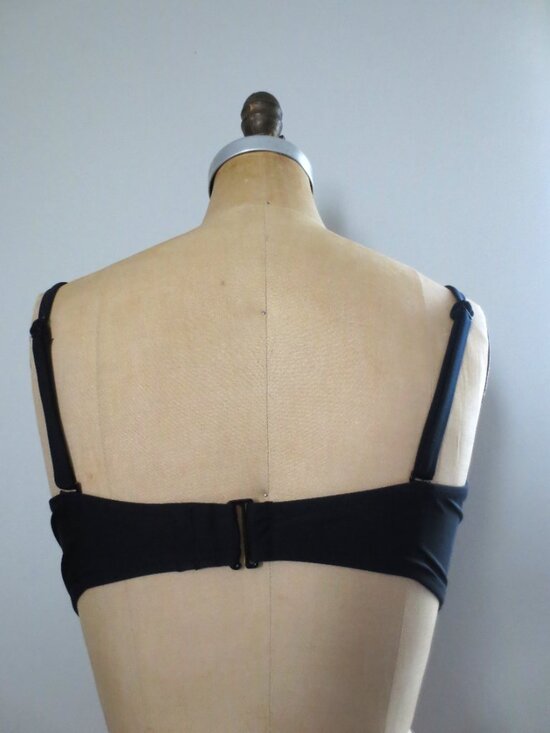 Old Navy 4-Way Convertible Strap Black Bikini Top - NWOT - Picture 4 of 14